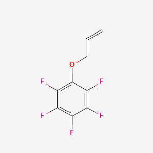 molecular formula C9H5F5O B1596932 Allyl pentafluorophenyl ether CAS No. 33104-02-8