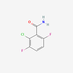 molecular formula C7H4ClF2NO B1596935 2-氯-3,6-二氟苯甲酰胺 CAS No. 261762-40-7