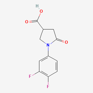 1-(3,4-Difluorophenyl)-5-oxopyrrolidine-3-carboxylic acid