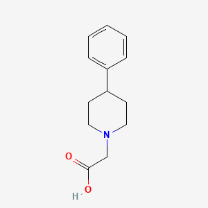 molecular formula C13H17NO2 B1596964 2-(4-Phenylpiperidin-1-yl)acetic acid CAS No. 799266-57-2