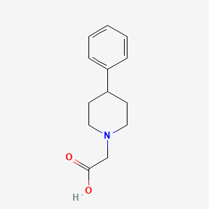 2-(4-Phenylpiperidin-1-yl)acetic acid