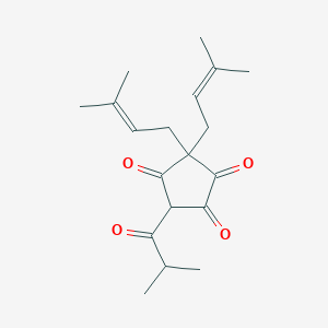 molecular formula C19H26O4 B159698 Cohulupone CAS No. 1891-34-5