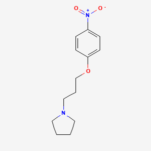 1-(3-(4-Nitrophenoxy)propyl)pyrrolidine