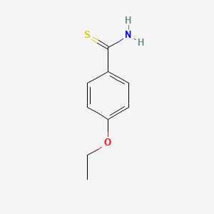 molecular formula C9H11NOS B1596985 4-Ethoxybenzenecarbothioamide CAS No. 57774-79-5