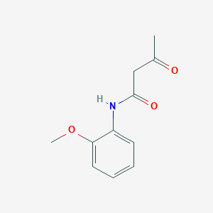 molecular formula C11H13NO3 B159699 N-(2-Methoxyphenyl)-3-oxobutanamide CAS No. 92-15-9