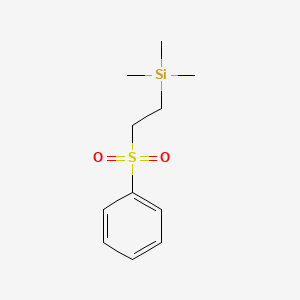 molecular formula C11H18O2SSi B1596991 Trimethyl(2-(phenylsulfonyl)ethyl)silane CAS No. 73476-18-3