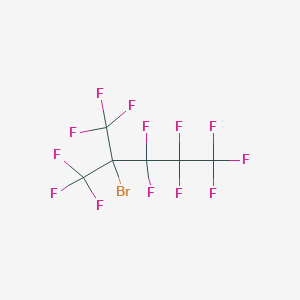 molecular formula C6BrF13 B1597002 2-Bromo-1,1,1,3,3,4,4,5,5,5-decafluoro-2-(trifluoromethyl)pentane CAS No. 22528-67-2