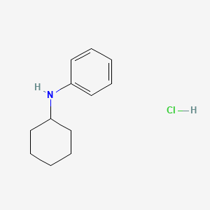 molecular formula C12H18ClN B1597006 N-cyclohexylaniline Hydrochloride CAS No. 64316-73-0