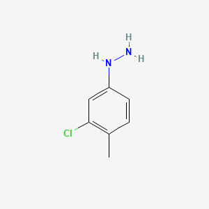 (3-Chloro-4-methylphenyl)hydrazine