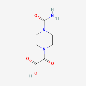 (4-Carbamoyl-piperazin-1-yl)-oxo-acetic acid