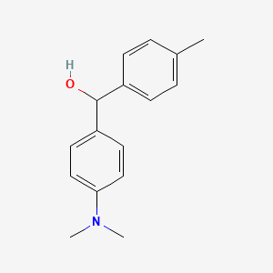 molecular formula C16H19NO B1597052 4-(Dimethylamino)-4'-methylbenzhydrol CAS No. 93026-72-3