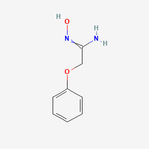 molecular formula C8H10N2O2 B1597067 N'-hydroxy-2-phenoxyethanimidamide CAS No. 90007-06-0