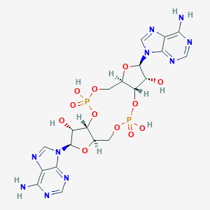 molecular formula C20H24N10O12P2 B159707 Cyclic di-AMP CAS No. 126877-05-2