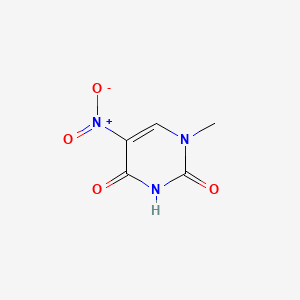 molecular formula C5H5N3O4 B1597072 1-Methyl-5-nitrouracil CAS No. 28495-88-7