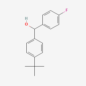 molecular formula C17H19FO B1597080 4-叔丁基-4'-氟苯甲醇 CAS No. 596812-34-9