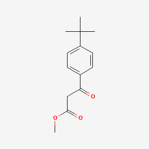 molecular formula C14H18O3 B1597081 Methyl 3-(4-tert-butylphenyl)-3-oxopropanoate CAS No. 200280-57-5