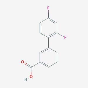 molecular formula C13H8F2O2 B1597089 3-(2,4-difluorophenyl)benzoic Acid CAS No. 656304-77-7