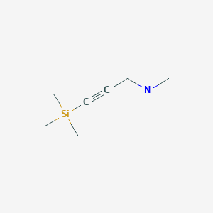 molecular formula C8H17NSi B1597092 1-Dimethylamino-3-(trimethylsilyl)-2-propyne CAS No. 56849-88-8