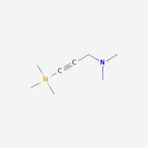 molecular formula C8H17NSi B1597092 1-二甲氨基-3-(三甲基甲硅烷基)-2-丙炔 CAS No. 56849-88-8