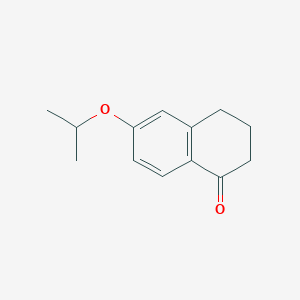 molecular formula C13H16O2 B1597096 6-Isopropoxy-3,4-dihydro-2H-naphthalen-1-one CAS No. 63215-31-6