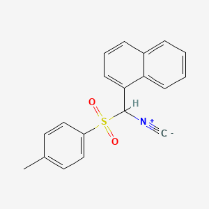molecular formula C19H15NO2S B1597116 1-[异氰酸根-(甲苯-4-磺酰基)-甲基]-萘 CAS No. 263389-18-0