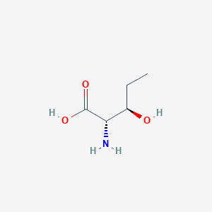 molecular formula C5H11NO3 B159712 (2S,3R)-3-Hydroxynorvaline CAS No. 10148-67-1