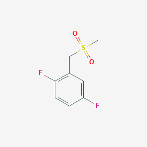 molecular formula C8H8F2O2S B1597127 2,5-Difluorobenzylmethylsulfone CAS No. 25195-56-6