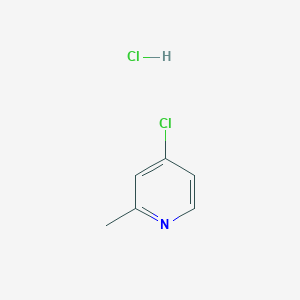 molecular formula C6H7Cl2N B1597142 4-氯-2-甲基吡啶盐酸盐 CAS No. 41753-34-8