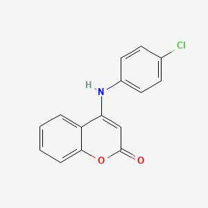 4-(4-chloroanilino)-2H-chromen-2-one