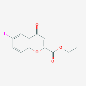 Ethyl 6-iodo-4-oxo-4H-chromene-2-carboxylate