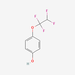 molecular formula C8H6F4O2 B1597156 4-(1,1,2,2-Tetrafluoroethoxy)phenol CAS No. 85578-29-6