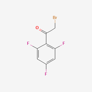 B1597165 2,4,6-Trifluorophenacyl bromide CAS No. 746630-36-4