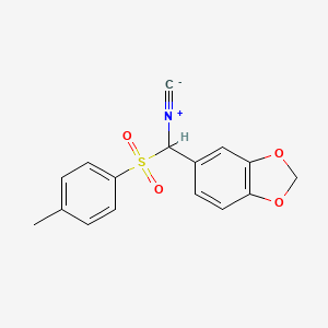 molecular formula C16H13NO4S B1597169 5-[Isocyano-(toluene-4-sulfonyl)-methyl]-benzo[1,3]dioxole CAS No. 428816-43-7