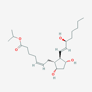 molecular formula C23H40O5 B159717 Pgf2alpha isopropyl ester CAS No. 53764-90-2