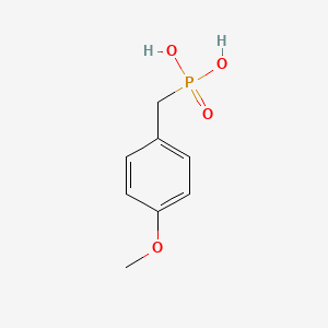 B1597174 (4-methoxyphenyl)methylphosphonic Acid CAS No. 40299-61-4
