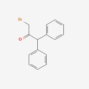 molecular formula C15H13BrO B1597185 3-Bromo-1,1-diphenylacetone CAS No. 33609-25-5