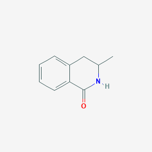 molecular formula C10H11NO B1597195 3-methyl-3,4-dihydro-2H-isoquinolin-1-one CAS No. 35690-67-6