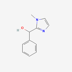 molecular formula C11H12N2O B1597199 (1-methyl-1H-imidazol-2-yl)(phenyl)methanol CAS No. 30517-60-3