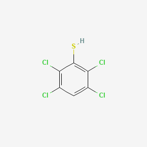 molecular formula C6H2Cl4S B1597207 2,3,5,6-Tetrachlorobenzenethiol CAS No. 4707-16-8