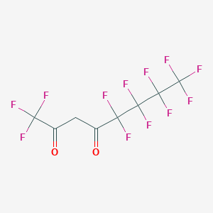 molecular formula C8H2F12O2 B1597213 1,1,1,5,5,6,6,7,7,8,8,8-十二氟辛酮-2,4-二酮 CAS No. 261503-40-6