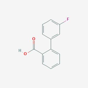 molecular formula C13H9FO2 B1597216 2-(3-氟苯基)苯甲酸 CAS No. 2094-03-3