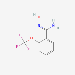molecular formula C8H7F3N2O2 B1597222 2-(三氟甲氧基)苯甲酰肼 CAS No. 63968-84-3