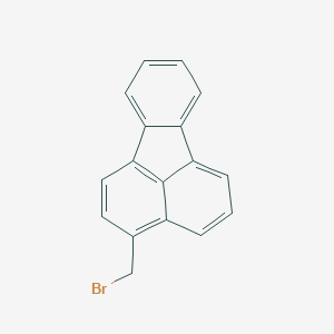 molecular formula C17H11Br B159723 Fluoranthene, 3-(bromomethyl)- CAS No. 135294-98-3