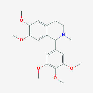 6,7-dimethoxy-2-methyl-1-(3,4,5-trimethoxyphenyl)-3,4-dihydro-1H-isoquinoline