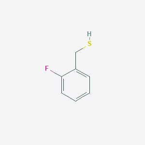 molecular formula C7H7FS B1597268 2-Fluorobenzyl mercaptan CAS No. 72364-46-6