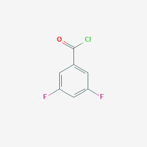 molecular formula C7H3ClF2O B159727 3,5-Difluorobenzoyl chloride CAS No. 129714-97-2