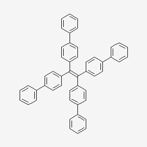 molecular formula C50H36 B1597273 1-Phenyl-4-[1,2,2-tris(4-phenylphenyl)ethenyl]benzene CAS No. 7146-38-5
