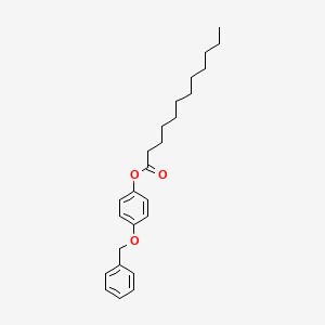 4-(Benzyloxy)phenyl dodecanoate