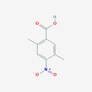 molecular formula C9H9NO4 B1597278 2,5-二甲基-4-硝基苯甲酸 CAS No. 6954-70-7