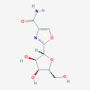 molecular formula C9H12N2O6 B159728 Oxazofurin CAS No. 129149-89-9